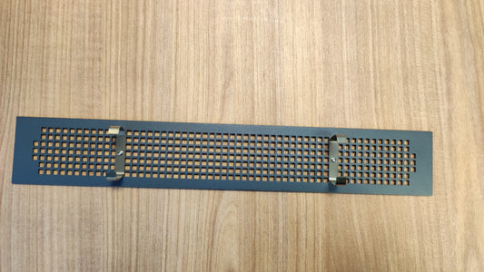 Sustiprintos aliumininės LUNOtherm grotelės nuo paukščių