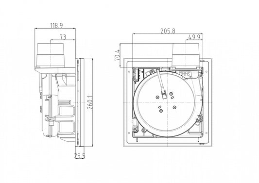 Lunos Silvento KL-EC oro šalinimo ventiliatorius